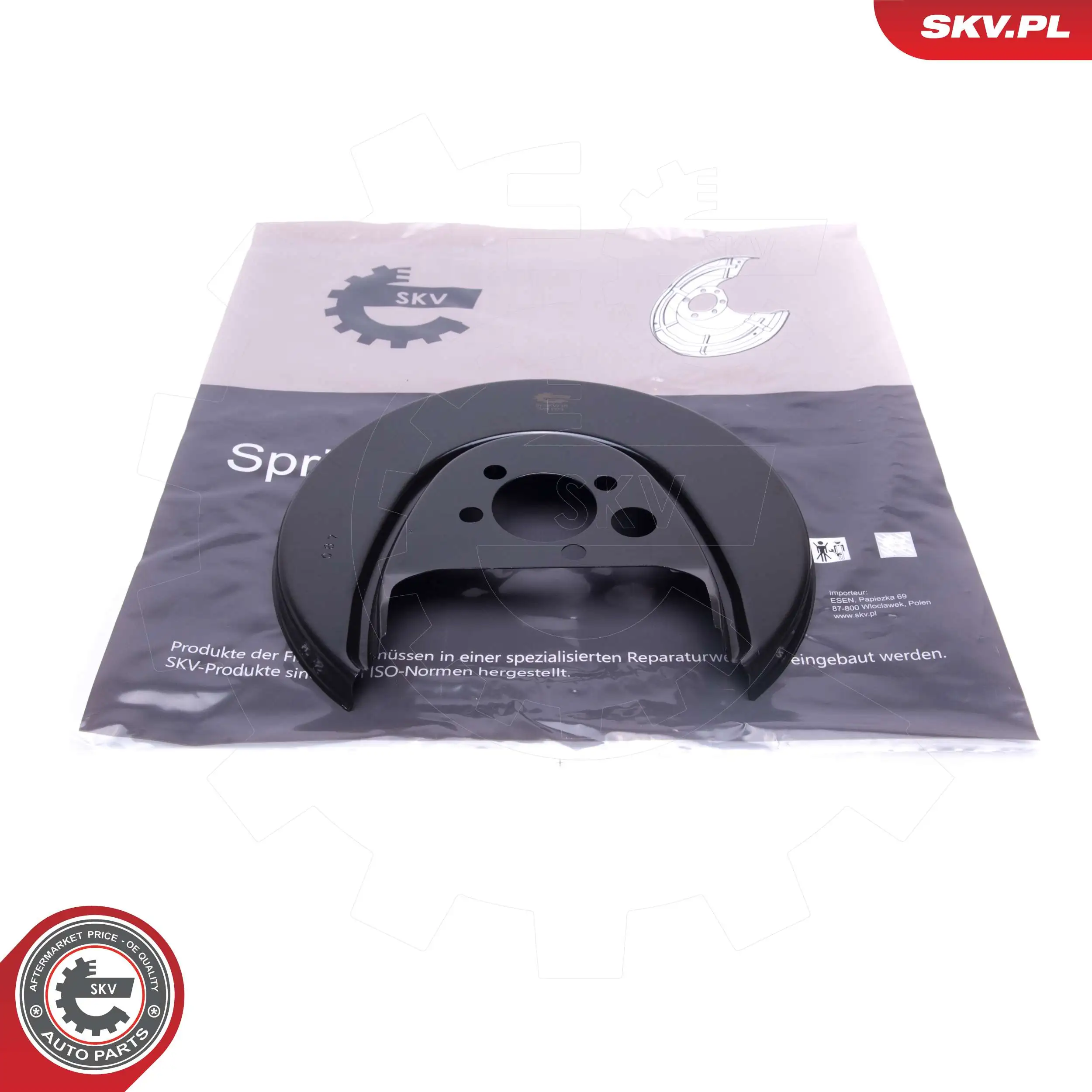 Splash Guard, brake disc